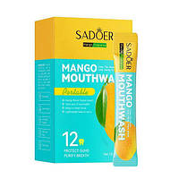 Ополіскувач для рота з ароматом манго в стіках Sadoer