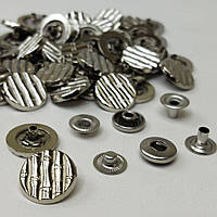 Кнопка Таблетка - 17мм Нікель 720шт. Нержавійка (108917)