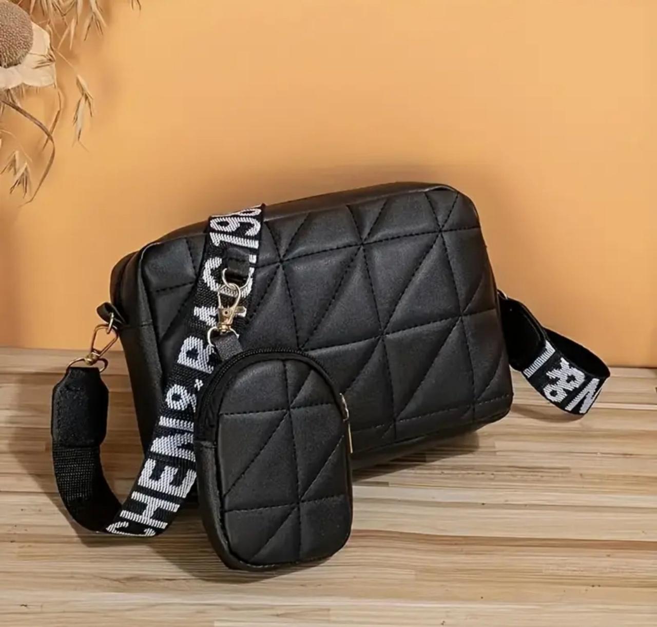 Жіноча сумка 2 в 1, молодіжна сумка клатч через плече 2 кольори, фото 1