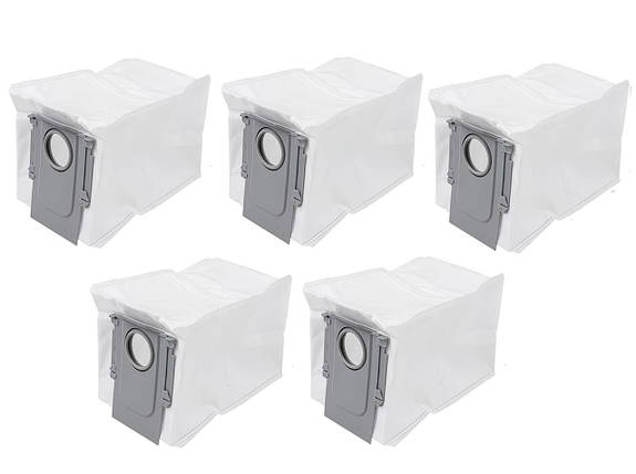 Мішки для сміття для бази Xiaomi Roborock Q Revo ( QR02-00 / QR52-00 ) , 5 штук, фото 1