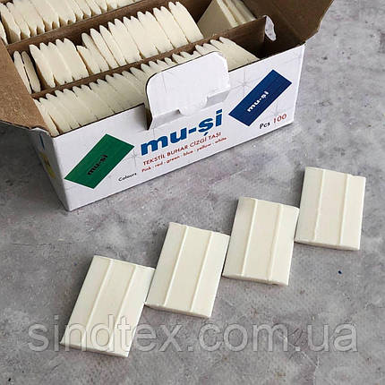 Крейда-мило Mu-Si, біле (100шт/уп) зникаюче, фото 1