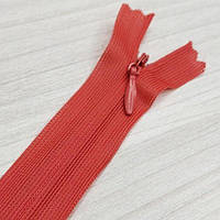 Блискавка потайна, 50 см колір: 147 кораловий