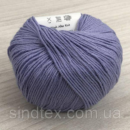 Пряжа Gazzal – Baby Cotton колір 3420 Бузковий, фото 3