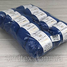 Пряжа Gazzal – Baby Wool XL колір 830 Ультрамарин, фото 5