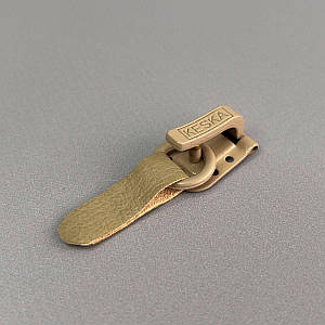 Оригінальні гачки шубові - світлий беж