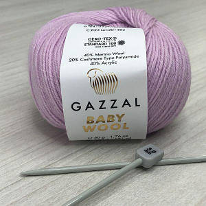 Пряжа Gazzal – Baby Wool  колір 823