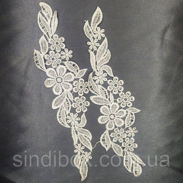 Лейси мереживні фрагменти Sindtex - Айворі (ЛК-134А), фото 1