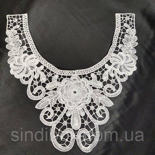 Лейси мереживні фрагменти Sindtex - Білий (ЛК-023W), фото 1