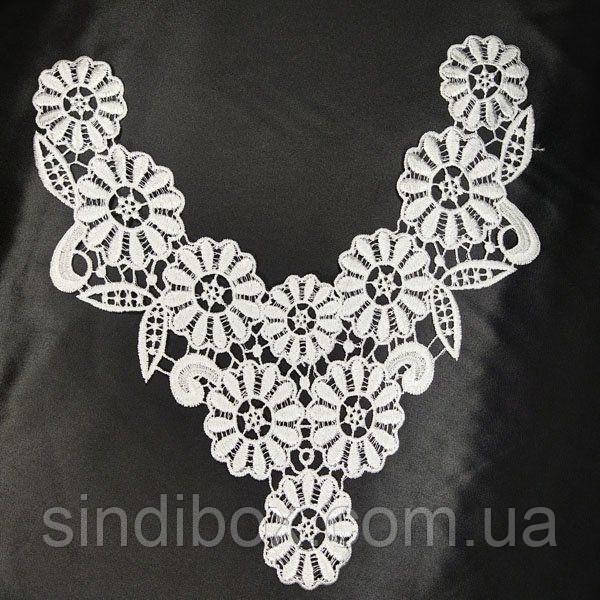 Лейси мереживні фрагменти Sindtex - Білий (ЛК-171W), фото 1