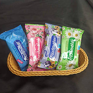 Серветки вологі Freshmarket 15шт