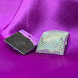 Стрази акрилові пришивні 25 мм, хамелеон гранований, фото 2