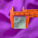 Стрази акрилові пришивні 25 мм, хамелеон гранований, фото 3