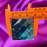 Стрази акрилові пришивні 30мм, блакитний, фото 4