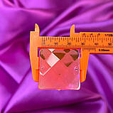 Стрази акрилові пришивні 30мм, рожевий, фото 3