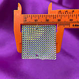 Стрази акрилові пришивні 30 мм, хамелеон гранований, фото 2