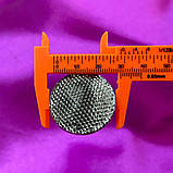 Стрази акрилові пришивні 30мм, сірий рефлений, фото 3