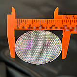 Стрази акрилові пришивні 30х40 мм, хамелеон рефлений, фото 2