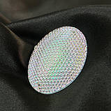 Стрази акрилові пришивні 30х40 мм, хамелеон рефлений, фото 3