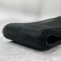 Регілін (кринолін) 100мм (10 см) чорний (моток-18м)