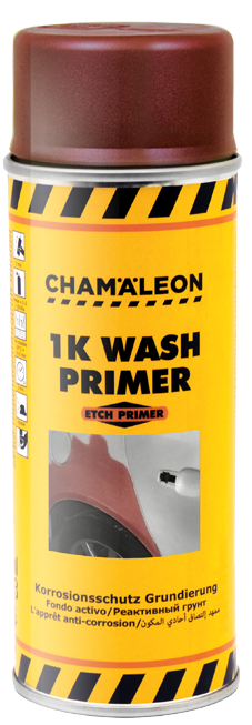 Грунт кислотний протравлюючий червоний CHAMALEON Wash Primer аерозоль 400мл (26022)