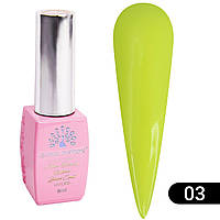 Кольорова неонова база Global Fashion, 8 мл №03