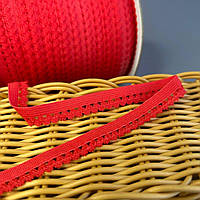Резинка ажурна, оздоблювальна 11мм - червоний #1