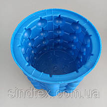Силіконова форма для заморожування льоду із кришкою Ice Cube Maker Genie, фото 3