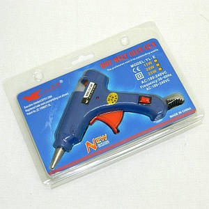 Клей пістолет, термопістолет для рукоділля під стрижнями 7 мм