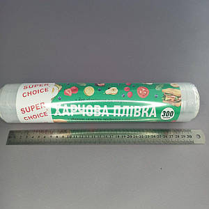 Плівка харчова 30 см 300 м 12мкм SUPER CHOICE