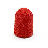 Набір ковпачків (3 шт) і гумова насадка, розмір 16*25 мм, #80 Red, фото 3