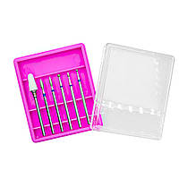 Набір насадок для апаратного манікюру №9-8, 6 шт