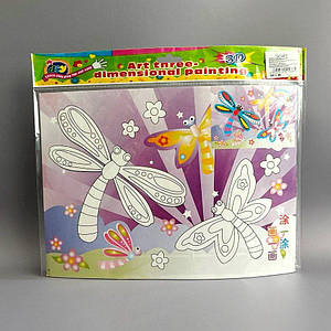 Набір для творчості аплікація з фоамірана 3D