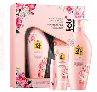 Набір для тіла Нanfen з ароматом троянди 3в1