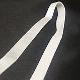 Резинка для бретель, ширина 1см - Холодний білий, фото 3