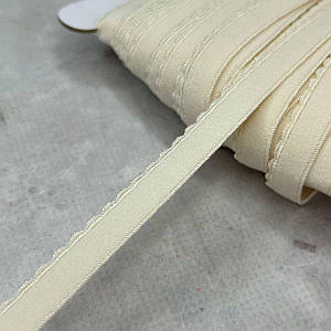 Станова резинка для білизни 1смх1м - ванільний