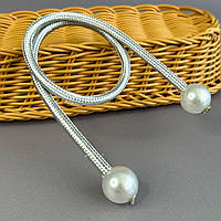 Підхват для штор гнучкий "Сфера" - срібло