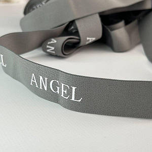 Резинка Angel для спортивного одягу 3 см - сталевий