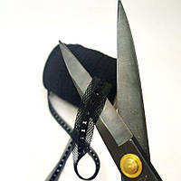 Резинка для шиття нижньої білизни (оздоблювальна) 2 см - чорний