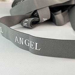 Резинка Angel для спортивного одягу 3 см - сталевий