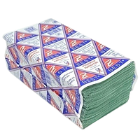 Рушник-вкладиш Z-BEST V-скл. 25*23 150шт зелені