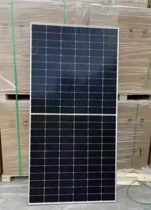 Монокристалічна сонячна панель JA Solar JAM72D40-595/LB 595 Wp, Bifacial N-type, фото 1