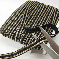 Декоративна тасьма з ланцюгами 15 мм