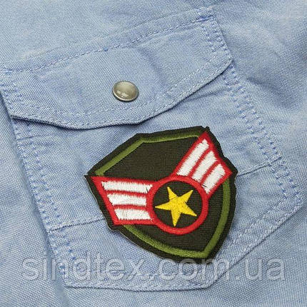 Термоаплікація, нашивка на одяг 5,5х6см "U.S.Army", фото 1