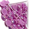 Напівбусини перламутрові 10 мм, 10 гр/уп колір - фіалковий з АВ покриттям - А11, фото 2