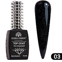 Топ з глітером Galaxy Top 12 мл, №03