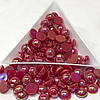 Напівбусини перламутрові 8мм, 10 гр/уп - колір вишневий #1 з покриттям АВ, фото 2