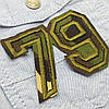 Термоаплікація, нашивка на одяг 5х6,5см "U.S.Army", фото 3