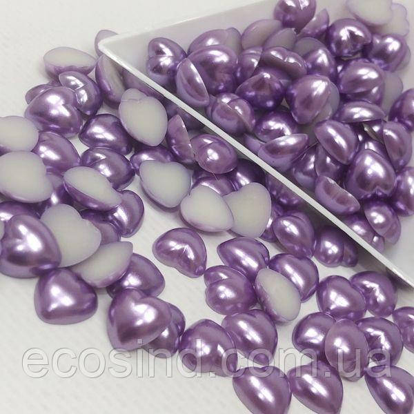 Напівбусини серця 10мм, #27 - 25 од/уп, фото 1