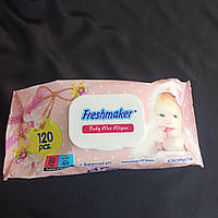 Серветки вологі Freshmarket 120шт