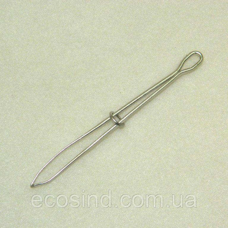 Резинковдевач металевий 8 см, фото 1